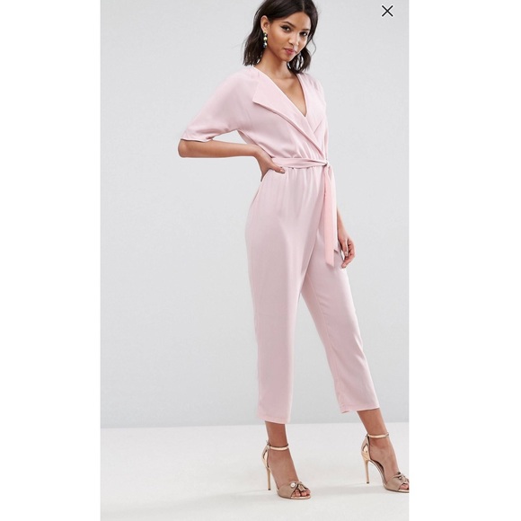 baby pink jumpsuit